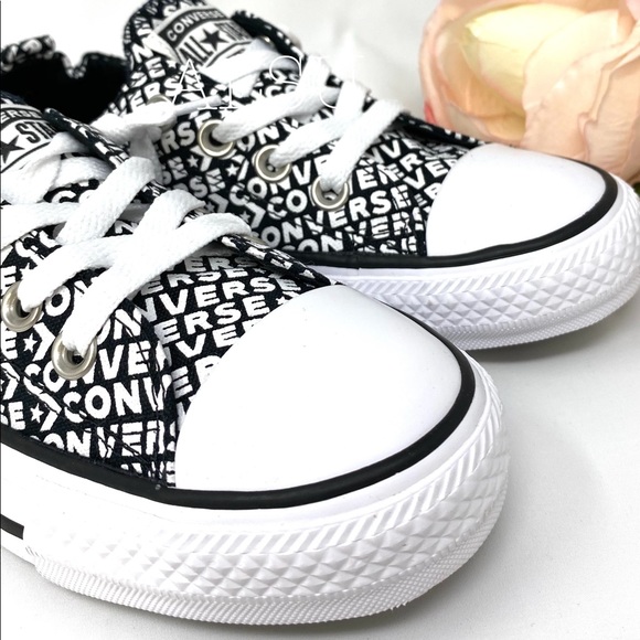 BLACK FRIDAY 🔥 Converse Ctas Shoreline Slip Canvas Black/Women's Logo 565544F - Picture 7 of 8